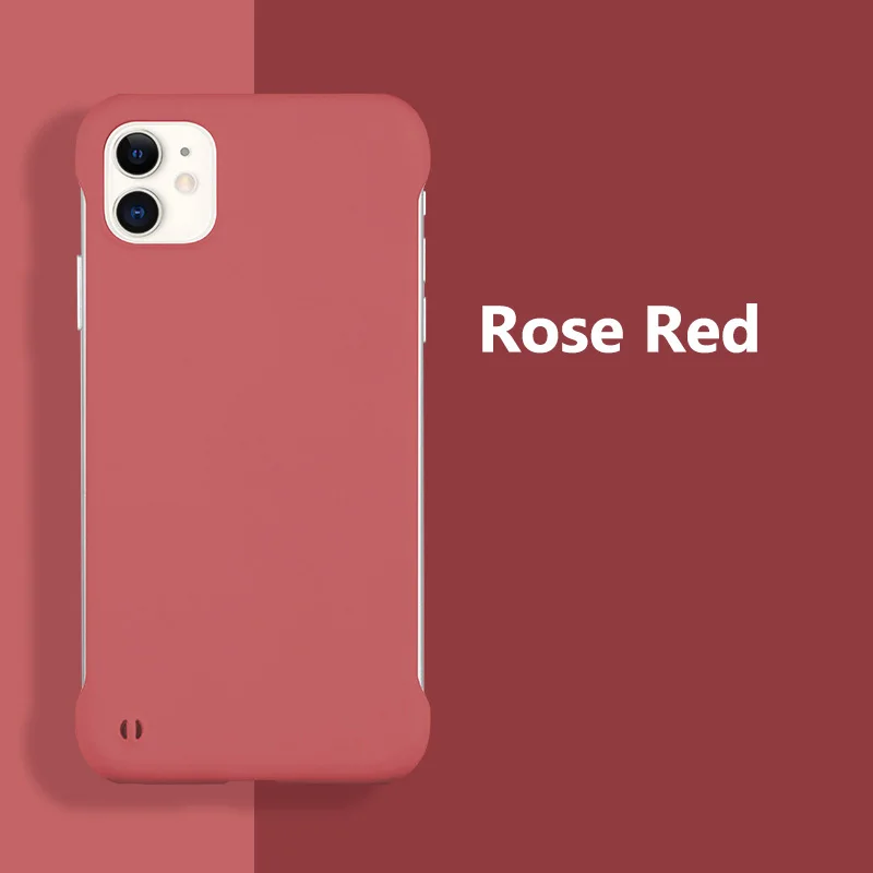 Slim Hard PC Frameless Phone Case For iPhone 13 12 11 Pro Max Mini XR XS X 6 6S 7 8 Plus SE 2 Shockproof Matte Solid Color Cover Slim Hard PC Frameless Phone Case For iPhone 13 12 11 Pro Max Mini XR XS X 6 6S 7 8 Plus SE 2 Shockproof Matte Solid Color Cover