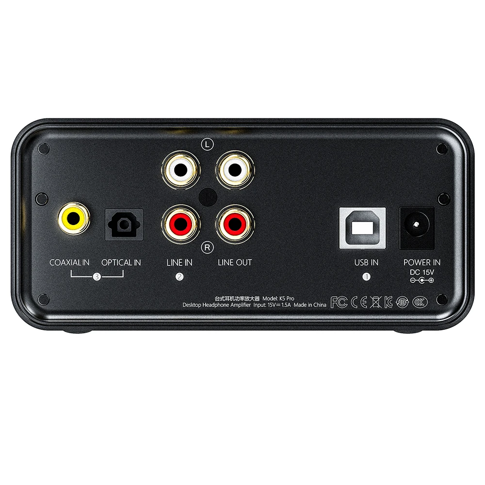 FiiO новейший K5 Pro AK4493EQ | 768K/32Bit и DSD декодирование Deskstop DAC усилитель для дома