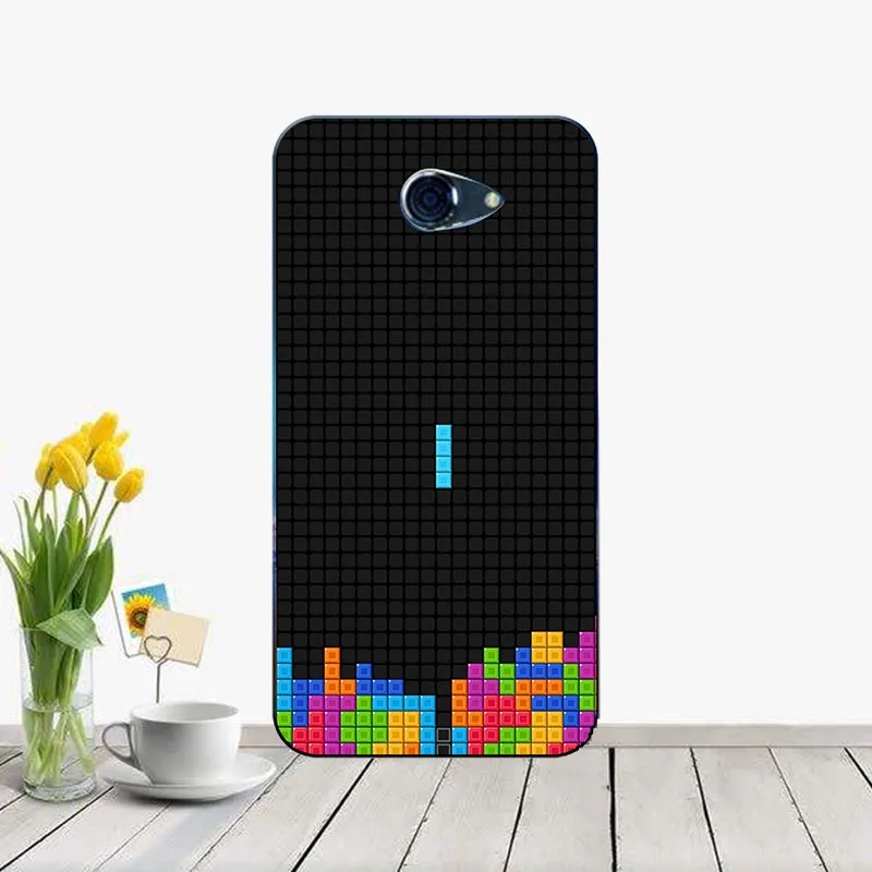 Мягкий силиконовый чехол для телефона s Для Vodafone Smart Ultra 7 VDF700 Материал чехол для телефона задняя крышка чехол с цветочным принтом - Цвет: J23