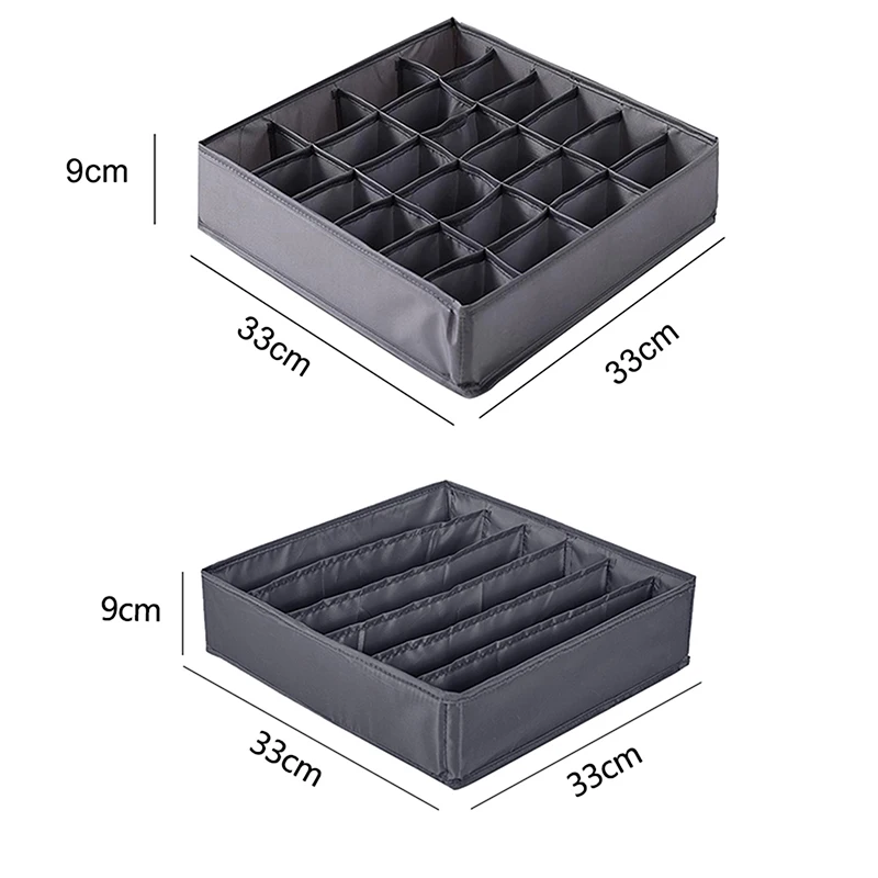 Socks Organizer Underwear Bra Storage Box For Clothes Ties Wardrobe