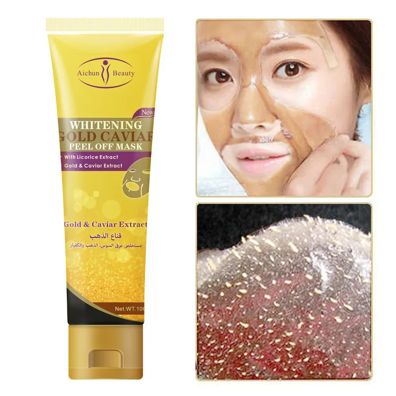 Golden Caviar Peeling Mask Fading Blackheads Oil Control Lifting ...