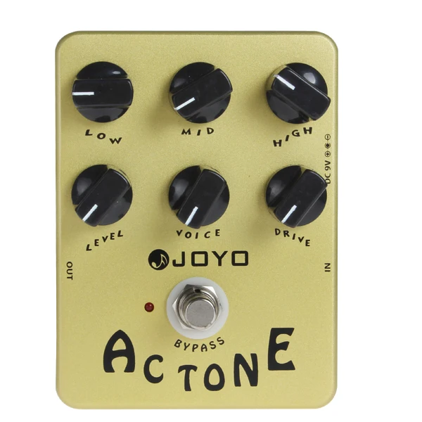 Joyo JF-13 AC Tone гитарная педаль с классическим британским звуком и Vox-AV-30