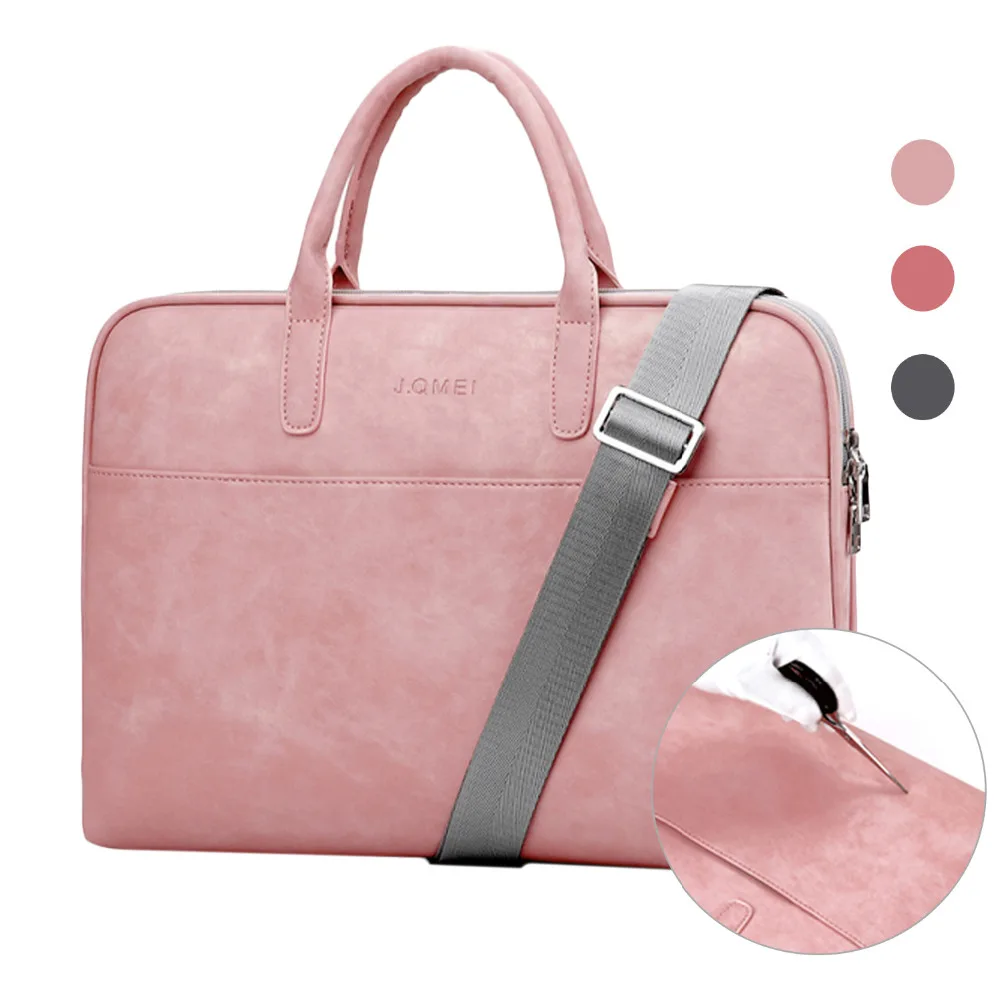 Maletin bolsa para ordenador portátil de 13, 14, 15 y 15,6 pulgadas para  Mujer, Maletín de negocios para oficina, Notebook y tableta| | - AliExpress