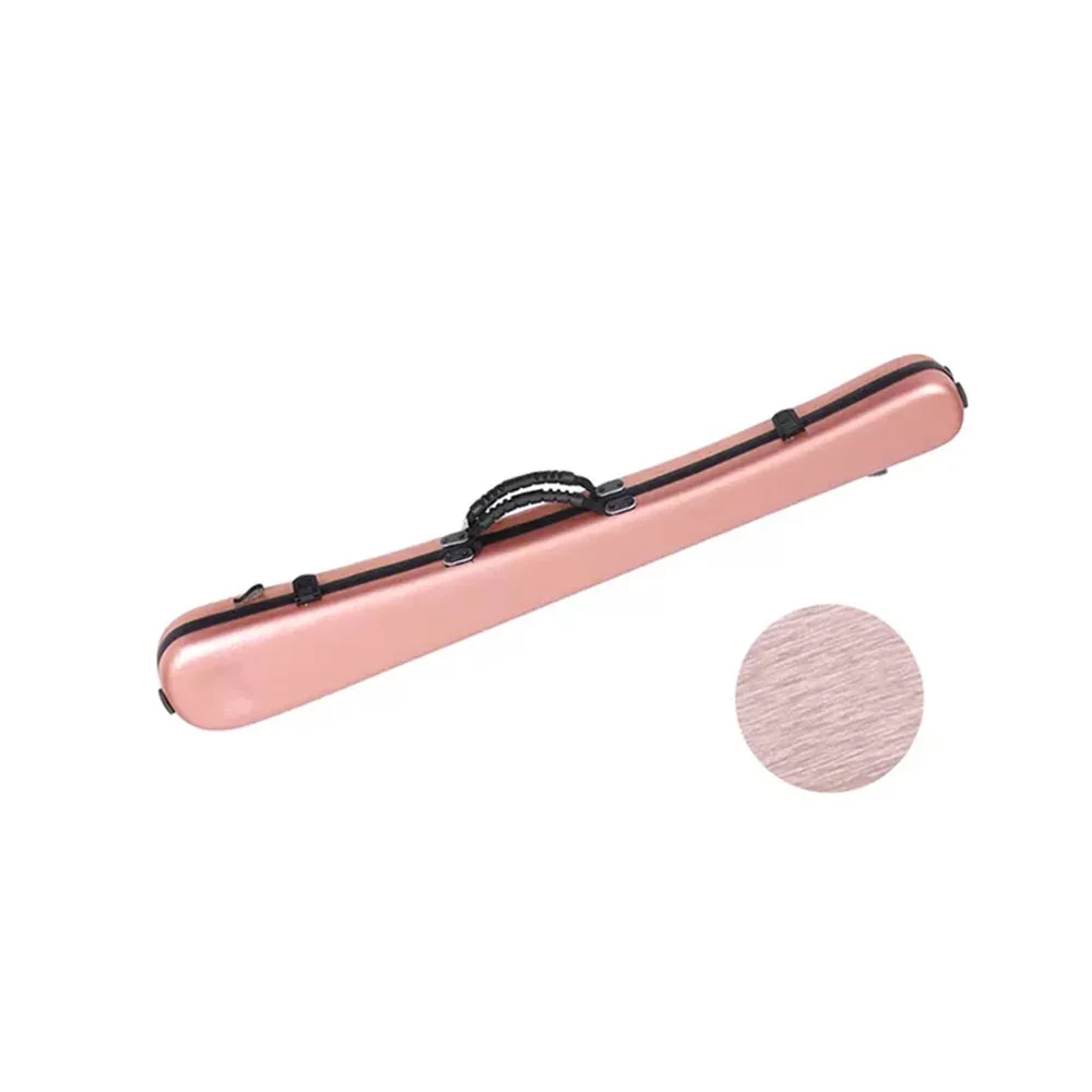 Violin Case PC Material Double Bass Bow Hard Case for Two Items 4/4