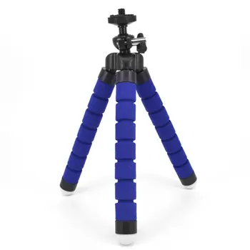 

Mini Flexible Sponge Octopus Tripod With Wireless Remote Shutter for iPhone Samsung Smartphone for GoproCamera Holder clip stand