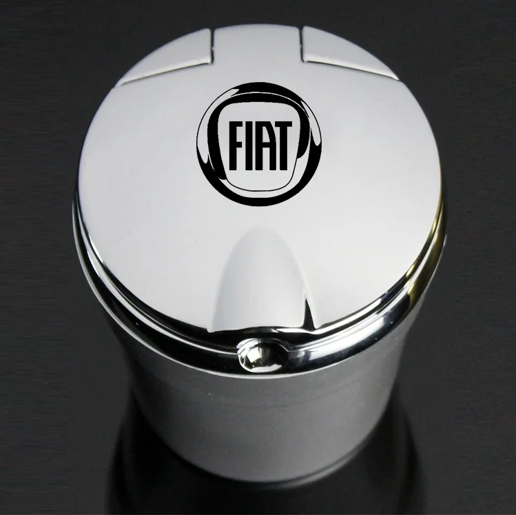 

Led Lights Car Ashtray With Creative Cover Personality Multi-Function Interior For Fiat Aegea 500c Panda Uno Palio Tipo Doblo