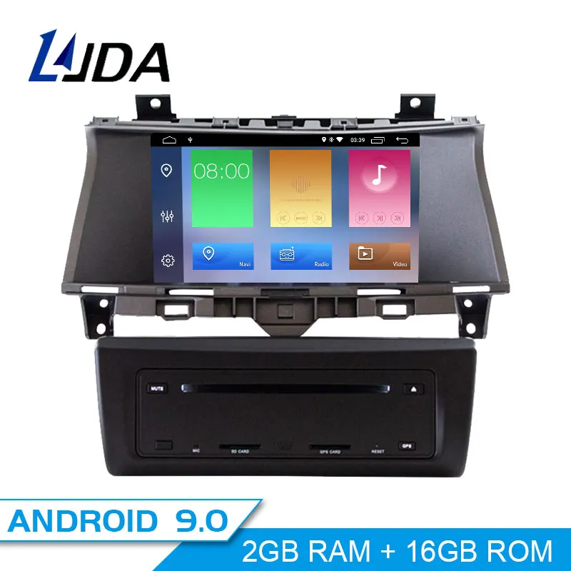 LJDA 2 DIN Android 10 автомобильный dvd-плеер для Honda Accord 2008-2013 Радио Аудио wifi Canbus gps навигация автомобильный мультимедиа