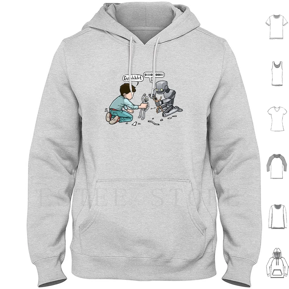 Playtime Felpe Con Cappuccio Manica Lunga Ragazzo Robot Macerie Giocattoli Gioca Distruzione Playtime Hammo Popolare100