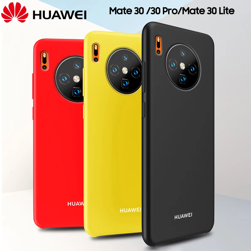 

Huawei Mate 30 Pro Case Original Fashion Liquid Silicone Soft Protection Back Cover Huawei Mate 30 20 Lite Pro Mate 20 X Case
