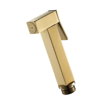 

Gold Multifunctional Copper Bidet Handheld Self-Cleaning Toilet Toilet Bidet Shower Shower Head Set