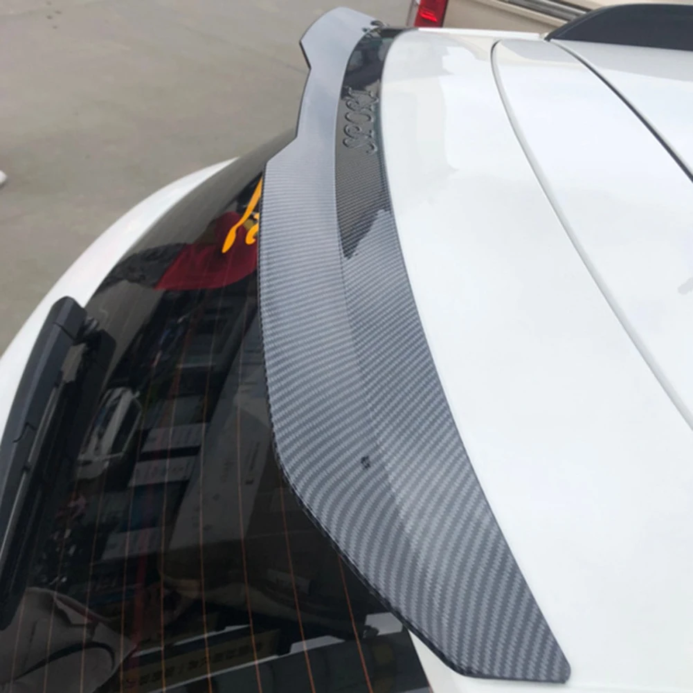 Hatchback hinten dach lip spoiler flügel Universal Auto spoiler Hinten Dach  Lip Spoiler Flügel ABS Dekoration Streifen Fit Fließheck Auto - AliExpress