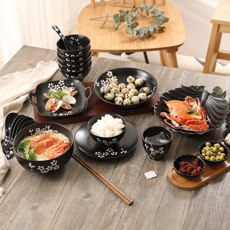 https://ae01.alicdn.com/kf/H8ec48ac26c5d474a8c34dddbcfddeb1fr/Black-Ceramic-Noddle-Bowl-Soup-Bowl-Rice-Bowl-Dish-Sushi-Plate-Spoon-Seasoning-Dish-Cans-Tea.jpg