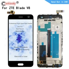 Для zte Blade V8 BV0800 5," ЖК-дисплей+ сенсорный экран дигитайзер с рамкой в сборе для zte Blade V8 V 8 дисплей ремонт телефона