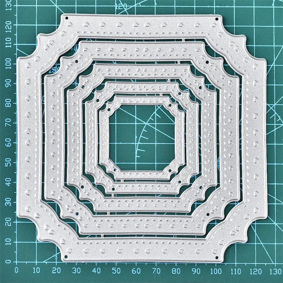 Eastshape штампы с шестигранной рамкой металлические режущие штампы новые штампы Скрапбукинг карты для тиснения трафарет DieCut шаблон