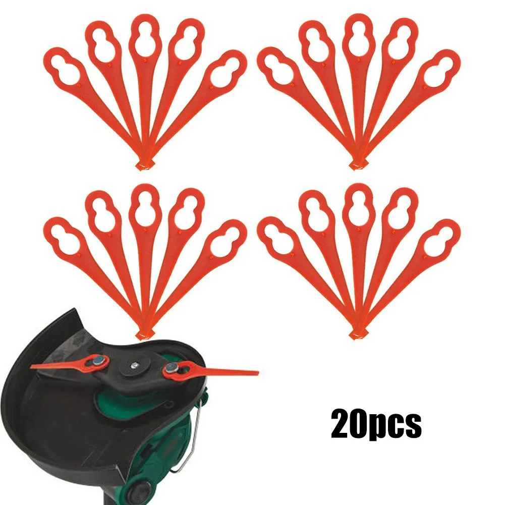 20x ALM BQ026 Grass Strimmer Plastic Cutter Blades For Einhell Trimmers Highly Matched With The