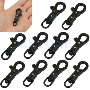 

1x Mini Outdoor Survival Rotatable Hang Buckle Quickdraw Key Chain EDC Tool