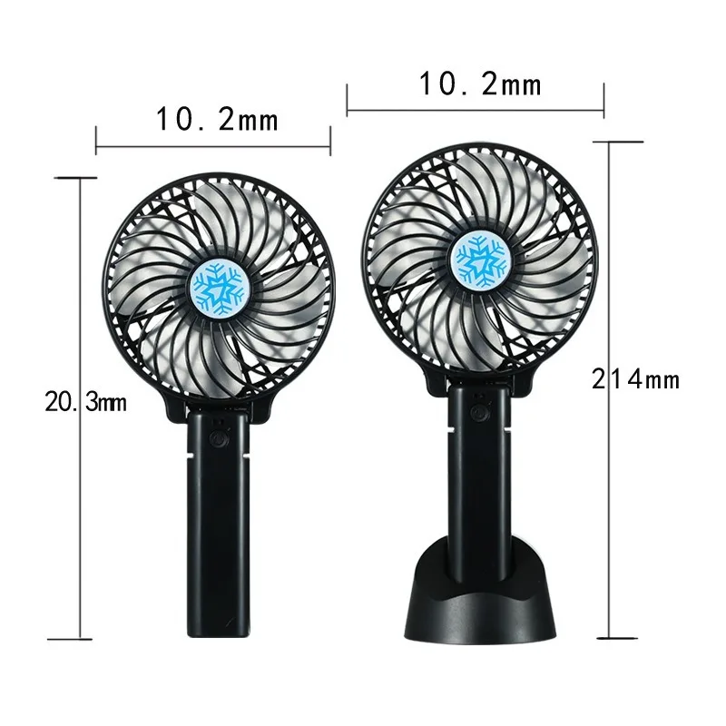 Мини Портативный USB вентилятор на батарейках вентиляционный складной кондиционер Настольный вентилятор кулер мини ручной вентилятор охлаждения