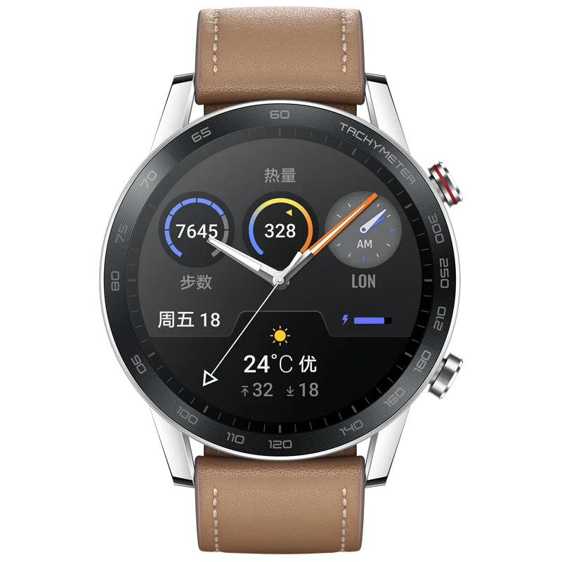 Оригинальные уличные Смарт-часы huawei Honor MagicWatch 2, гладкие, тонкие, длительное время работы от батареи, gps, научный тренер, Amoled цвет, 1,39 дюйма, 46 мм