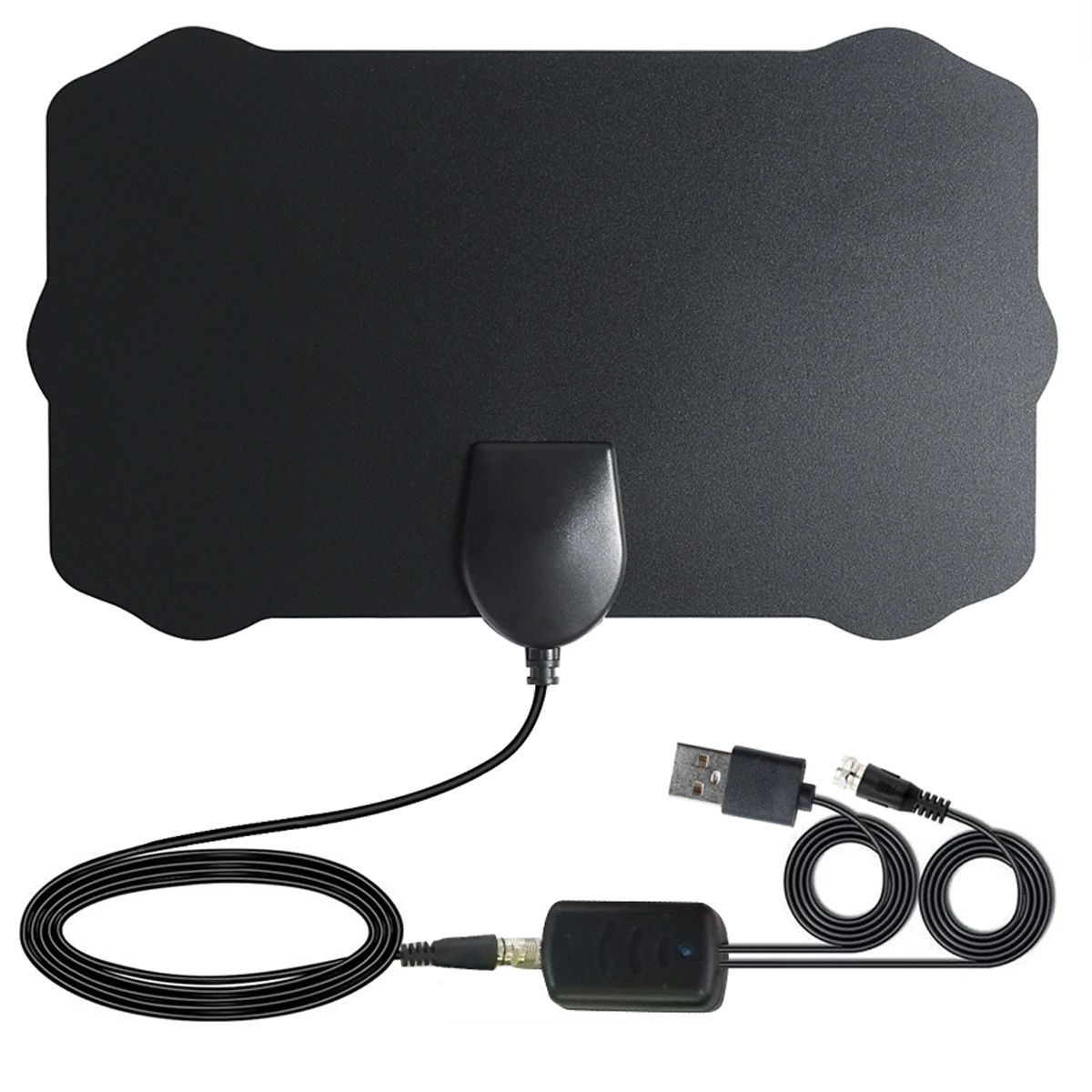 Усилитель диапазона SOONHUA Utra Slim на 80 миль 1080P HD ТВ цифровая антенна с высоким