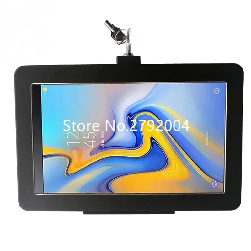 Case de Montagem na Parede em Liga de Alumínio Suporte para Samsung Roubo de Exibição Polegada Tablet Android Galaxy Tab um Anti 10.5 pc 2 Cheap Sistema EAS