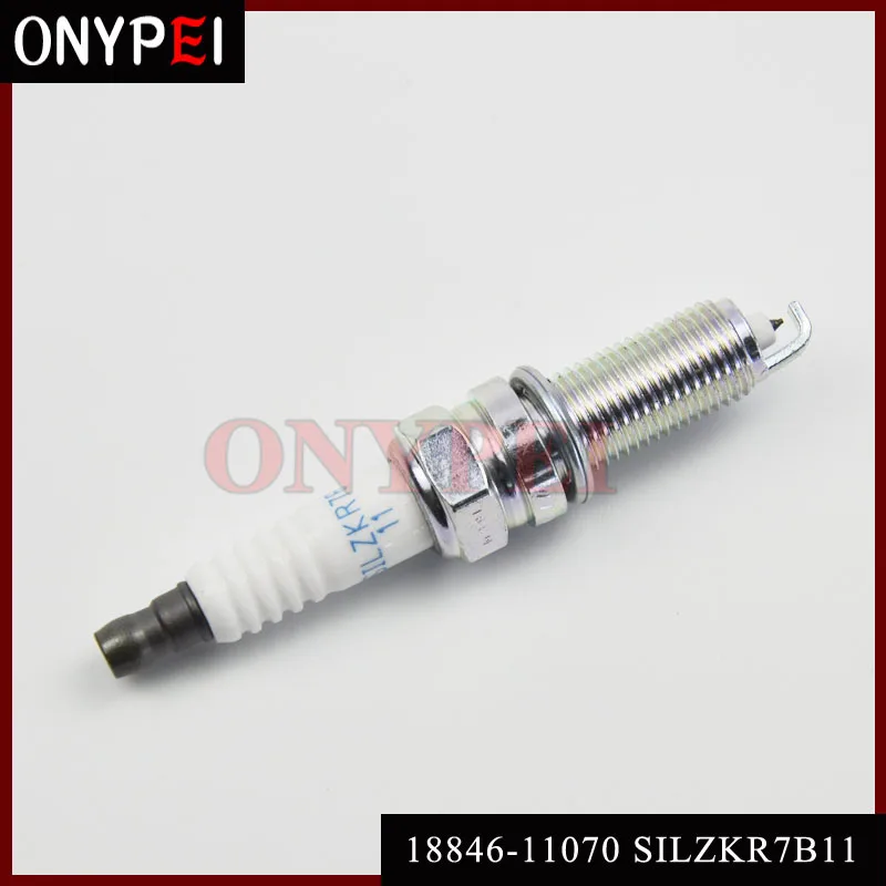 4 шт./лот иридиевая Свеча зажигания 18846 11070 SILZKR7B11 для Hyundai Genesis i40 Kia Optima|plug|plug sparkplug lot