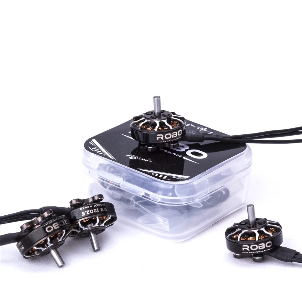 FLYWOO ROBO RB 1202 5 5800KV/ 11500KV 2 4S мм вал FPV Бесщеточный двигатель для RC гоночный Фристайл