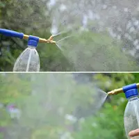 1 Pc Garden Manual Spray Watering Head Optional Nozzle Interface Brass Gun Sprayer Adjustable Water Pressure Atomization Sprayer 6