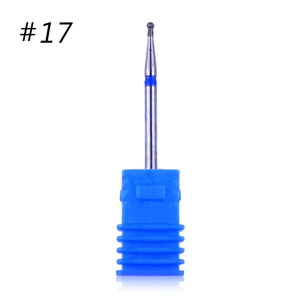 20 Types Milling Cutter For Manicure Diamond Nail Drill Bits Rotate Burr Electric Nail Drill Pedicure Remove Tool Accessory