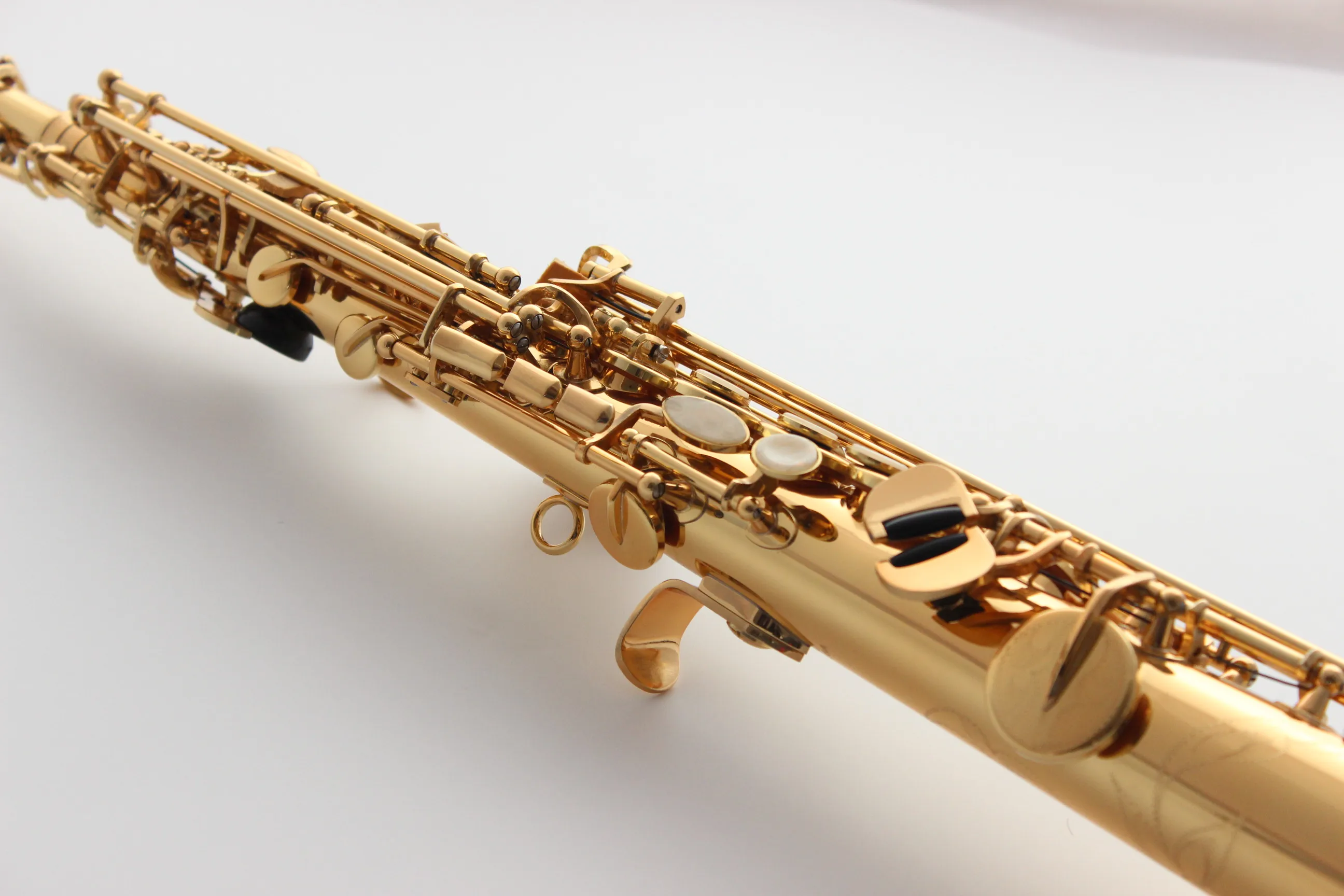 Музыкальный Fancier-клуб сопрано саксофон Conn SS-610 золотой лак b-плоский сопрано Sax 610 с Чехол мундштук камышовый шейный