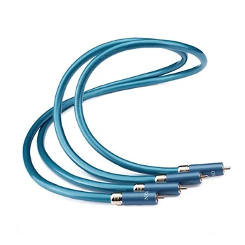 

Hifi 8N OCC Ortofon RCA Cable Hi-end CD Amplifier Interconnect 2RCA to 2RCA Male Audio Cable 1M 2M 1.5M 3M