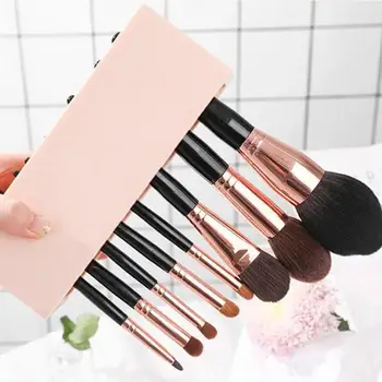 

1PCS Table Silicone Cosmetic Storage Box Muti-purpose Makeup Brush Box Make Up Tools Lipstick Pen Holder Rack Table Organizer