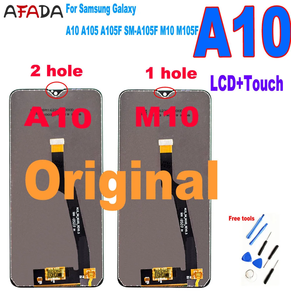 

Original For Samsung Galaxy A10 A105 A105F SM-A105F LCD Display M10 M105 M105F LCD Touch Screen Replacement Digitizer Assembly