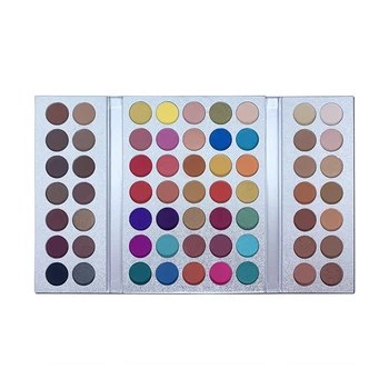 

Beauty Glazed 63 Colors Eyeshadow Professional Makeup 63 Colors EyeShadow Palette Powder With Profession Makeup Brushes SetBB2