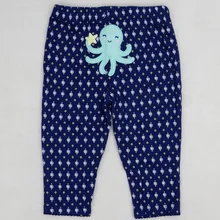 Штаны для маленьких девочек; леггинсы; брюки с принтом; эластичные брюки для младенцев; леггинсы для девочек; сезон весна-осень; штаны с вышивкой для девочек