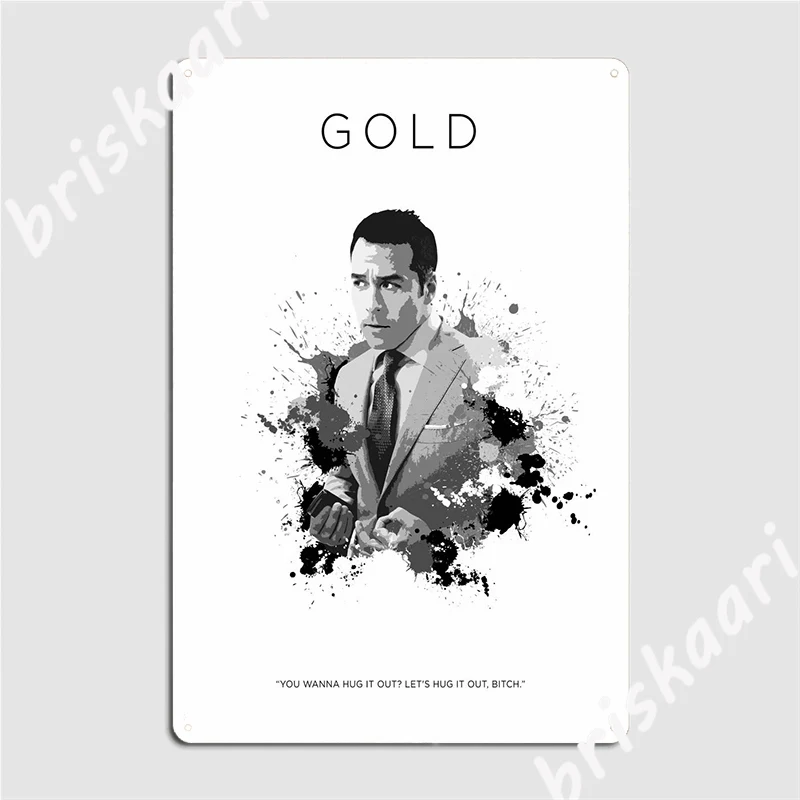 Ari Gold Poster Metal Plaque Wall Living Room Pub Create Tin Sign | Дом и сад