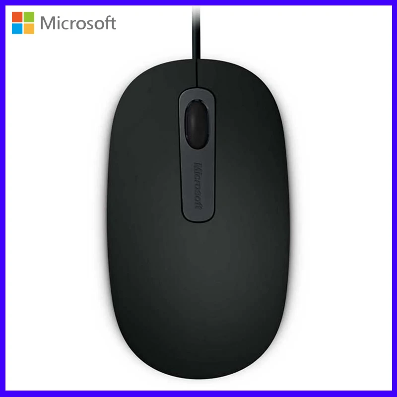 microsoft Optische 100 Wired Muis Mode Kantoor USB 2,0 Smart 1000 точек/дюйм Bluetrack-technology Stile Muis voor ноутбук