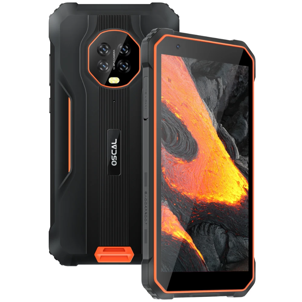 Blackview Oscal S60 Pro Rugged Smartphone 4GB 32GB Android 11 5580mAh Battery Cellphones 5.7 Inch HD+ NFC 4G Mobile Phone the best android cell phone Android Phones