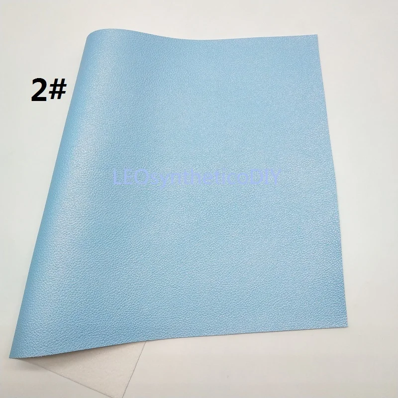 1PC 21X29CM Pastel Colors Faux Leather Fabric, Synthetic Leather Fabric Sheets, PU Leather For Making Bows LEOsyntheticoDIY T329