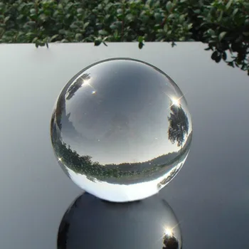 

2020 Newest Hot 40mm Feng shui Clear Crystal Magic Ball Asian Natural Quartz Clear Crystal Healing Quoted Ball Sphere