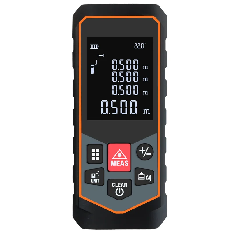 Mileseey Laser Distance Measure 164ft 50m Mini Handheld Digital Laser Distance Meter Rangefinder Measurer Tape Diastimeter Mileseey Laser Distance Measure 164ft 50m Mini Handheld Digital Laser Distance Meter Rangefinder Measurer Tape Diastimeter
