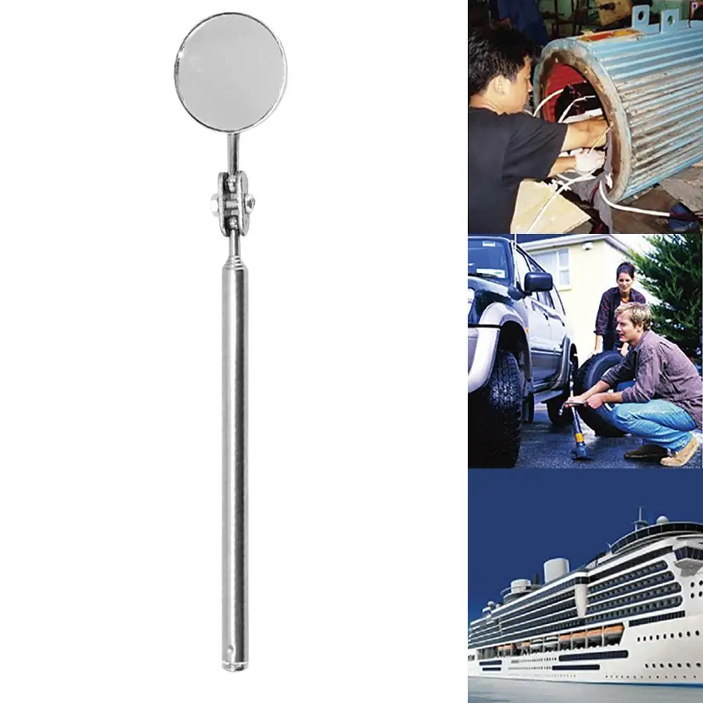 Inspección coche inspección lente MANTENIMIENTO DE coche plegable telescópica Reflector de chasis espejo de inspección de piezas de automóviles