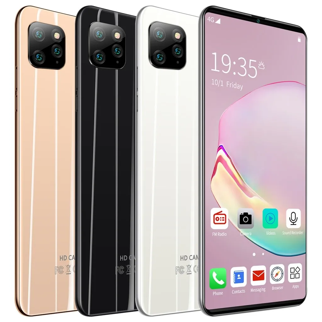 Новинка, 10 ядер, 6,1 дюйма, смартфон, Android 9,1, 8ROM, 4G, вызов, HD камера, поддержка мобильного телефона, Прямая поставка - Тип штекера: США