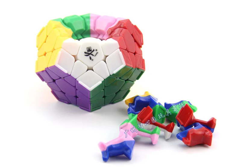 Wisdom Mind Toy Wholesale Geese Five Magic Cube Three Layer Twelve Surface Body Profession Racing Game Puzzle Magic Cube Wholesa