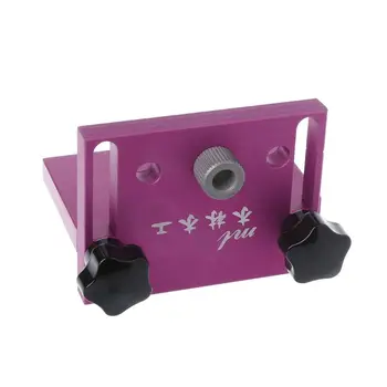 

Woodworking Tool Drilling Locator Tenon Hole Punchers Positioning Dowelling Jig D08D