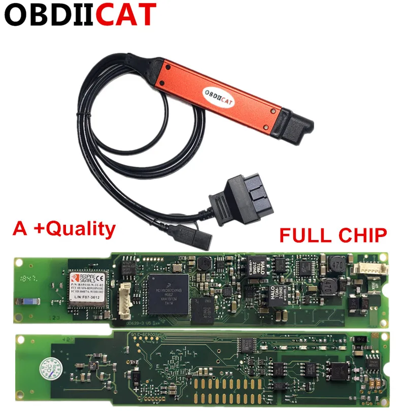 А+ качество V2.40.1 полный чип OBDIICAT-VCI3 большой кабель сканер для OBDIICAT-VCI-3 грузовик диагностики Wi-Fi 2,31