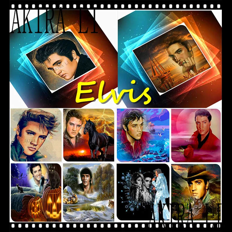 

diy Elvis Presley 5d Diamond Painting Elvis Presley Full Square round Elvis Presley Diamond Painting 3d Elvis Presley Painting