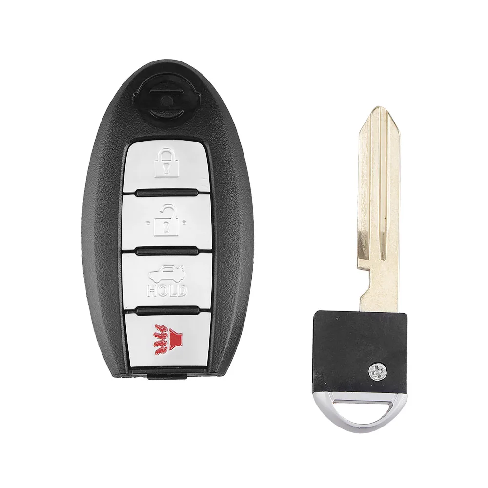 KEYYOU 2/3/4 кнопки умный автомобиль дистанционного ключа оболочки корпуса для Nissan Sunny Altima Maxima Murano Versa Teana Infiniti G35 G37