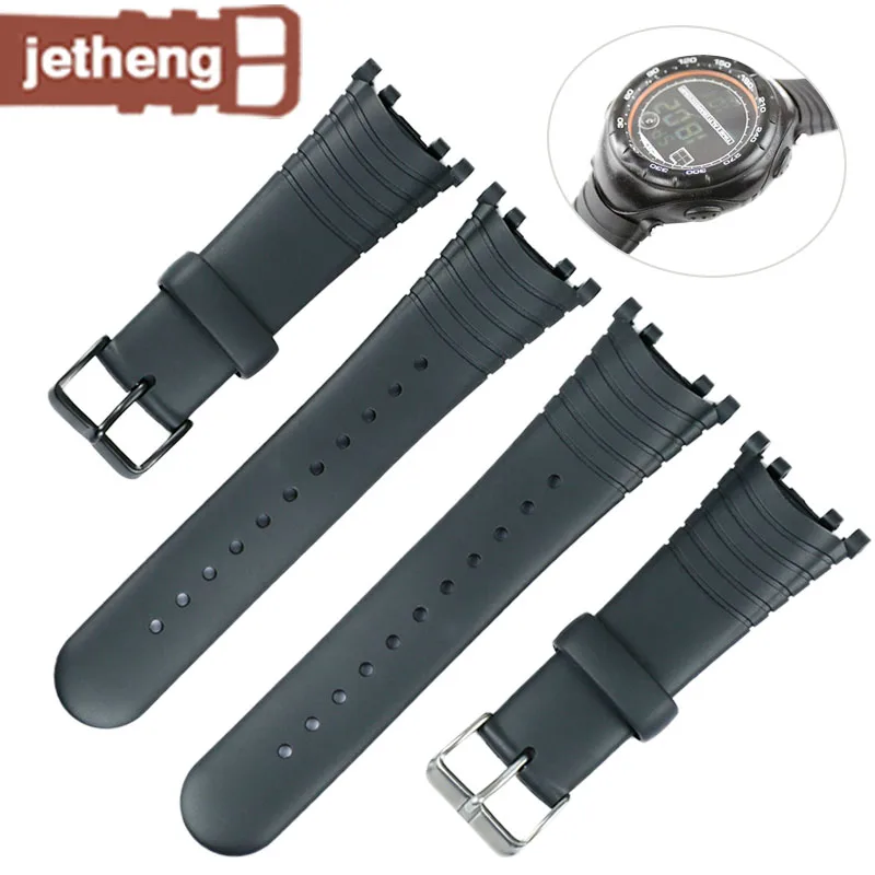 

Watch Accessories Rubber Men strap Suitable for suunto vector series watch band