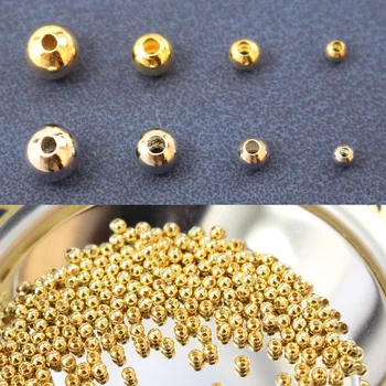 

4g Gold-plated Small Bead Chain Earrings DIY Hand Jewelry Material Basic Accessories
