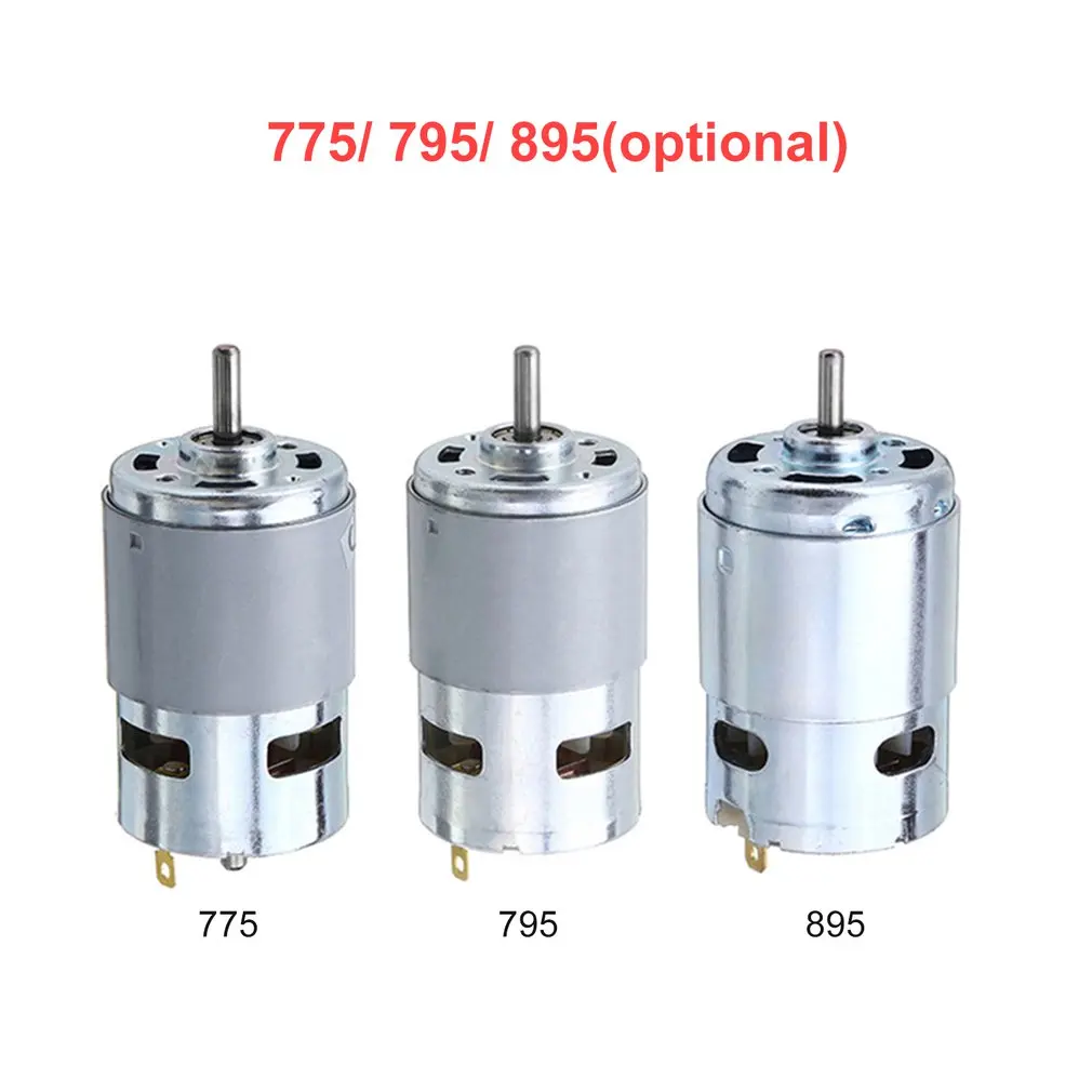 775/795/895 двигатель постоянного тока 12V двойной шариковый подшипник большим вращающим моментом электронный компонент двигателем высоким разрешением Мощность низкая Шум